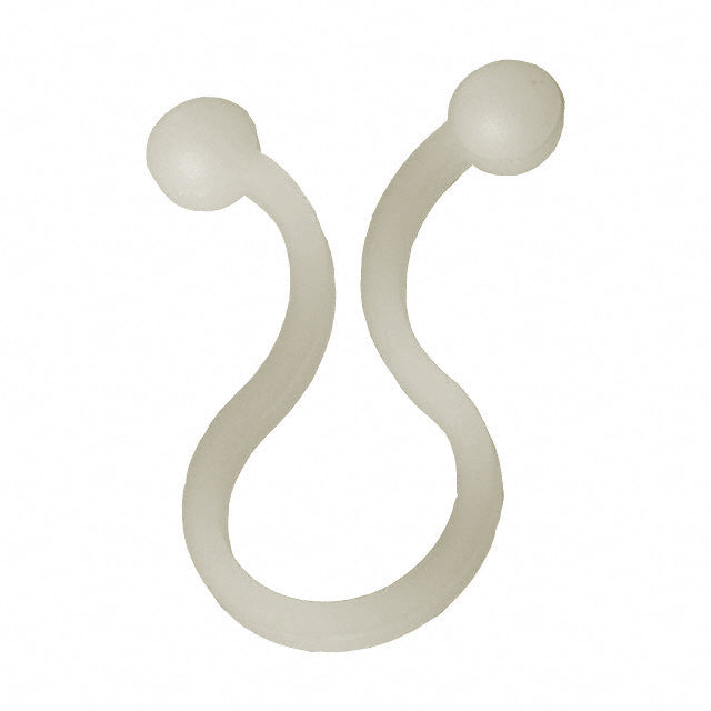 Twist Ties - Compatible Cable Diameter Range - 10.2 - 12.7 mm | 0.400 - 0.500 in; PA; Natural (TL-450), Pack of 100.