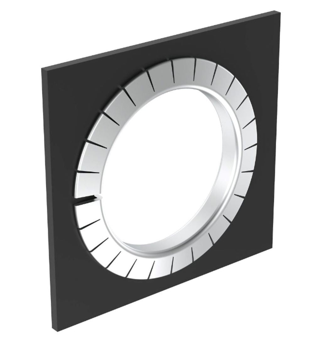 GEE99F-A-C Slotted Grommet, Natural, Adh. PE, 2.5mm Max Panel, 30.5m L,PK1