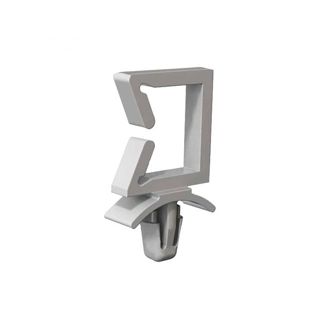 Wire Saddle - Push-In ; Inside Height - 9.9 mm | 0.390 in ; Inside Width - 11.2 mm | 0.440 in ; Compatible Hole Diameter - 4.7 mm | 0.187 in; PA WS-A-2-01, Pack of 50.