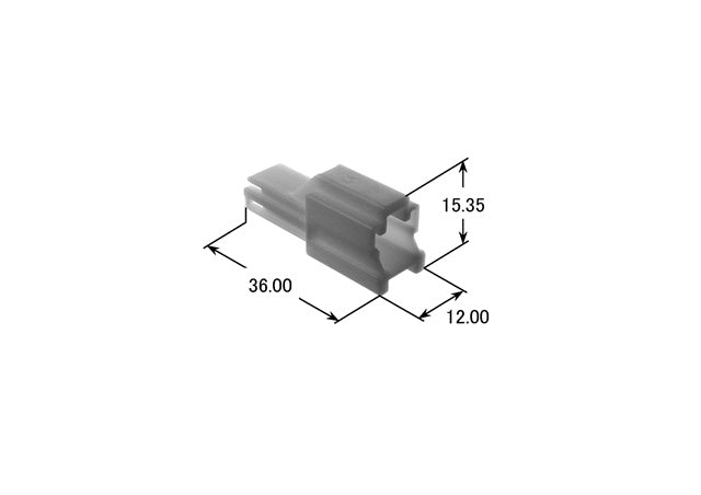 Automotive Connectors CONN 2P 070 SDL-II NAT 71824020 Pack of 10.