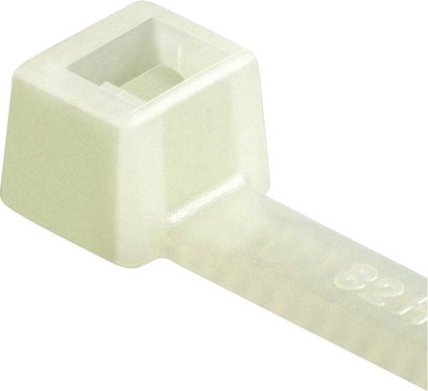 Cable tie inside serrated, 365x7.6mm, Ø5.0-100.0mm, natural (T150R(H)-PA66HS-NA), Pack of 100